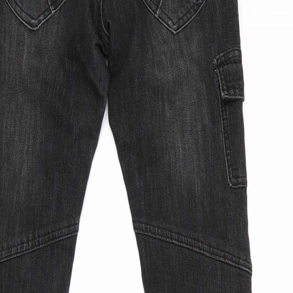 Yes Yes Womens Black  Denim Skinny Jeans Size 8 L28 in