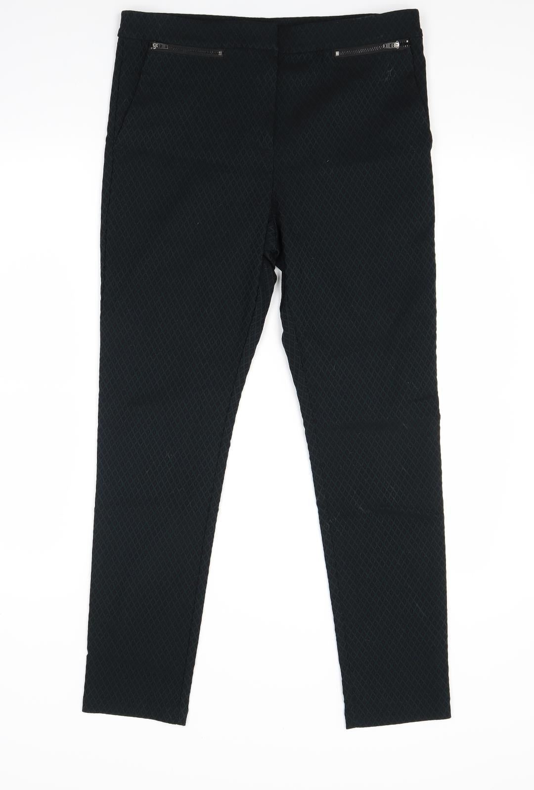 Preworn Womens Green   Trousers  Size 12 L27 in