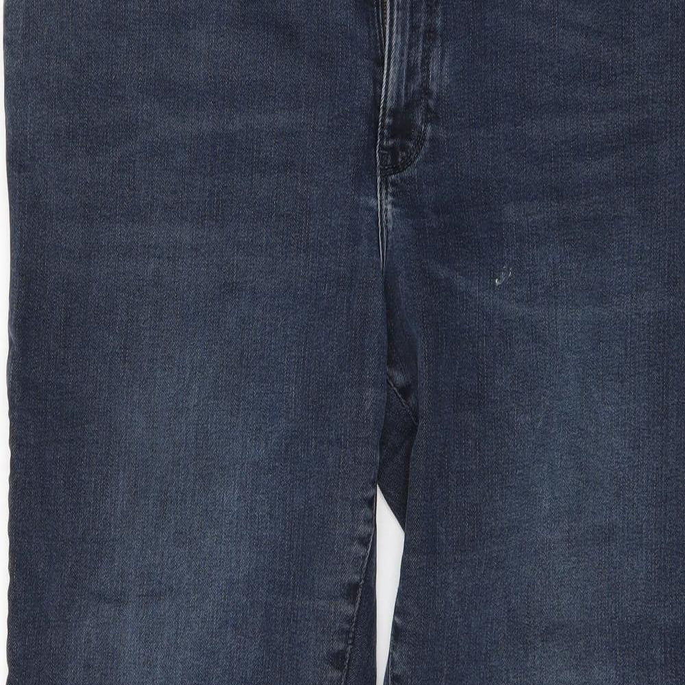 Wrangler Mens Blue  Denim Straight Jeans Size 36 L32 in