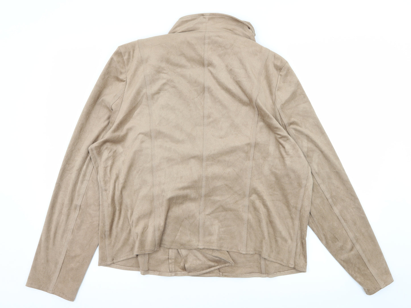 Atmosphere Womens Brown  Velour Jacket  Size 18