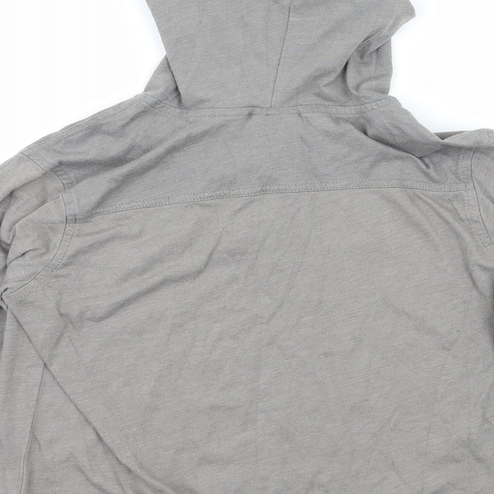 Buzz Cuts Boys Grey  Jersey Basic T-Shirt Size 8 Years