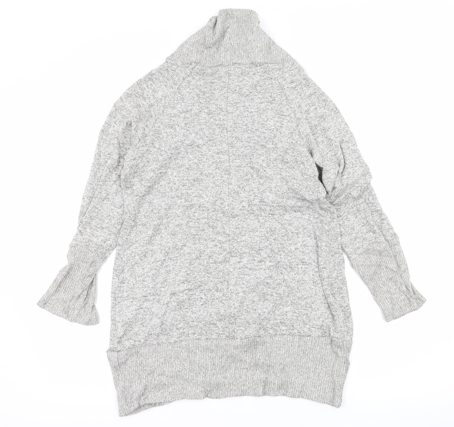 Oliva Rae Womens Grey  Knit Cardigan Jumper Size M