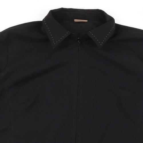 SixteenTwentySIx Womens Black   Jacket  Size 20