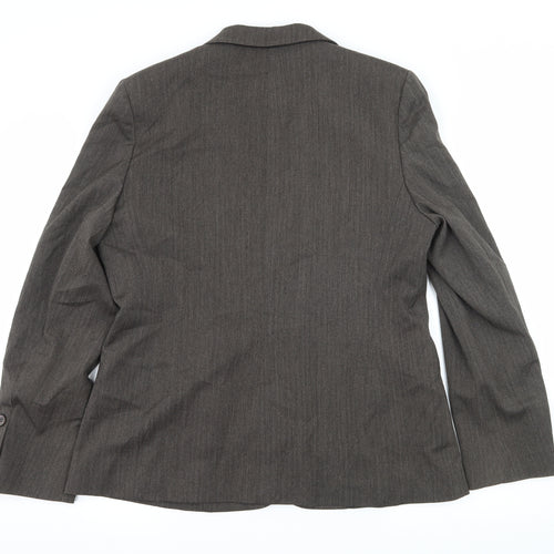 Autonomy Womens Grey   Jacket Suit Jacket Size 16