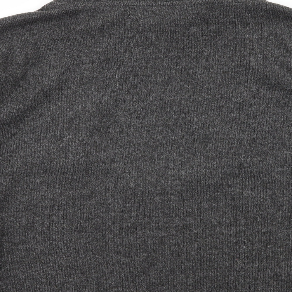 TU Womens Grey  Knit Pullover Jumper Size 8
