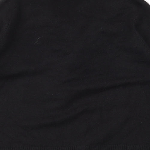 BHS Womens Black  Knit Pullover Jumper Size 14  - Tie Detail