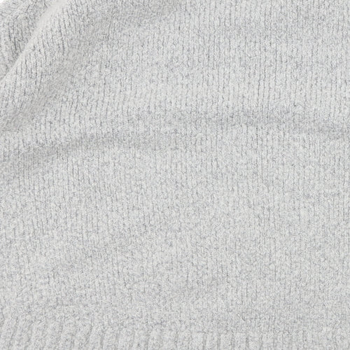Zara Womens Grey  Knit Pullover Jumper Size M