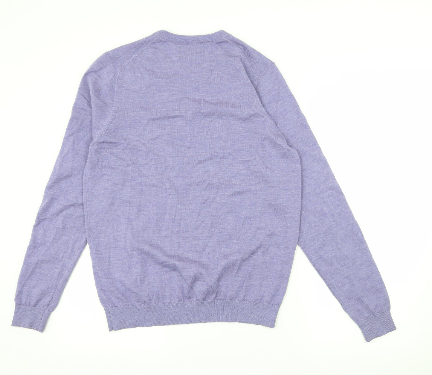 Marks and Spencer Womens Purple  Knit Pullover Jumper Size M