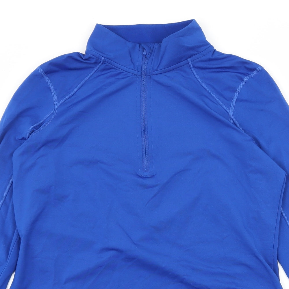 Good Move Womens Blue   Basic T-Shirt Size 10