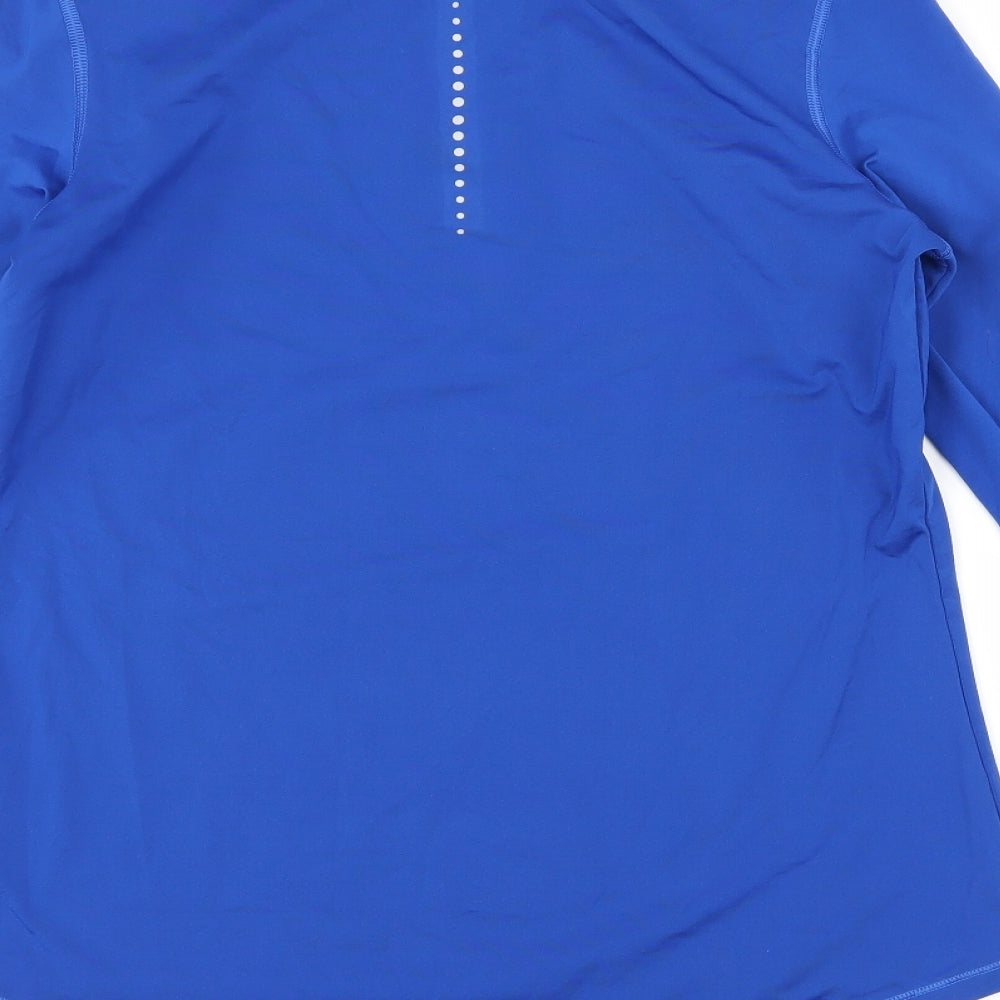 Good Move Womens Blue   Basic T-Shirt Size 10