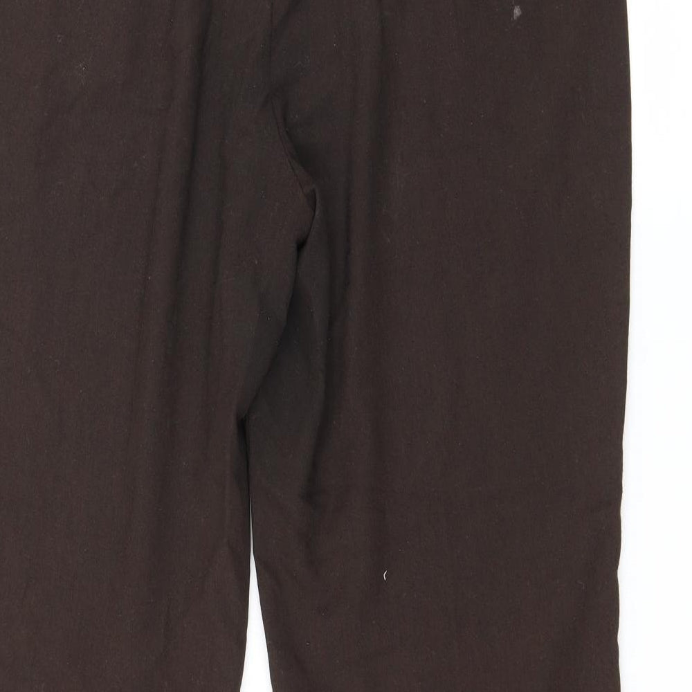 Marks and Spencer Womens Brown   Trousers  Size 14 L27 in