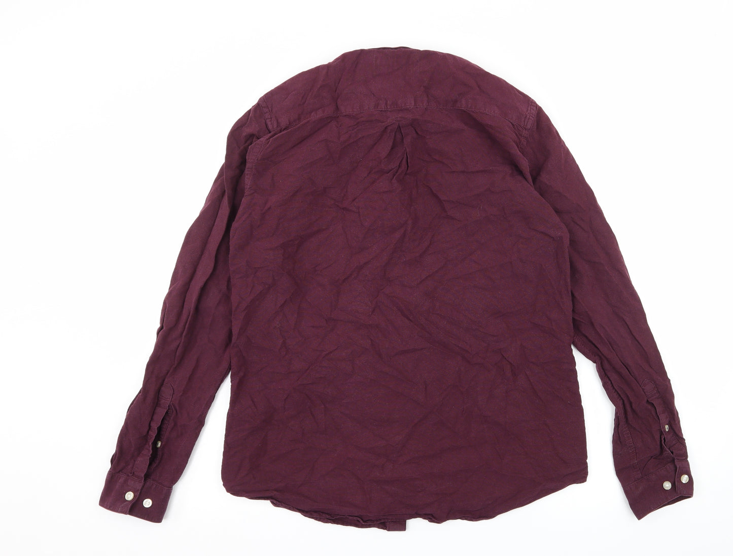 River Island Mens Purple    Button-Up Size M