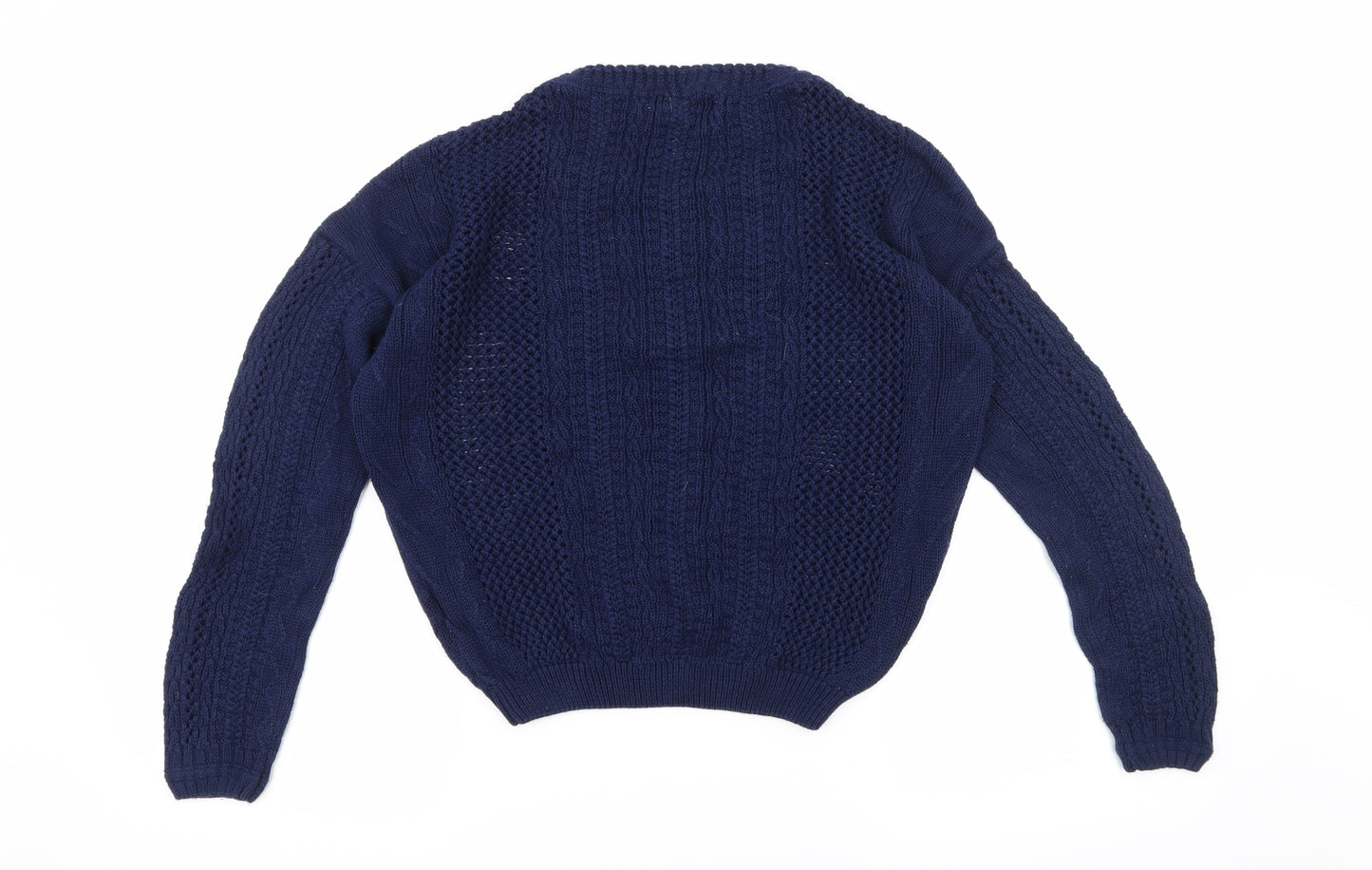 Love Milly Womens Blue  Knit Pullover Jumper Size S