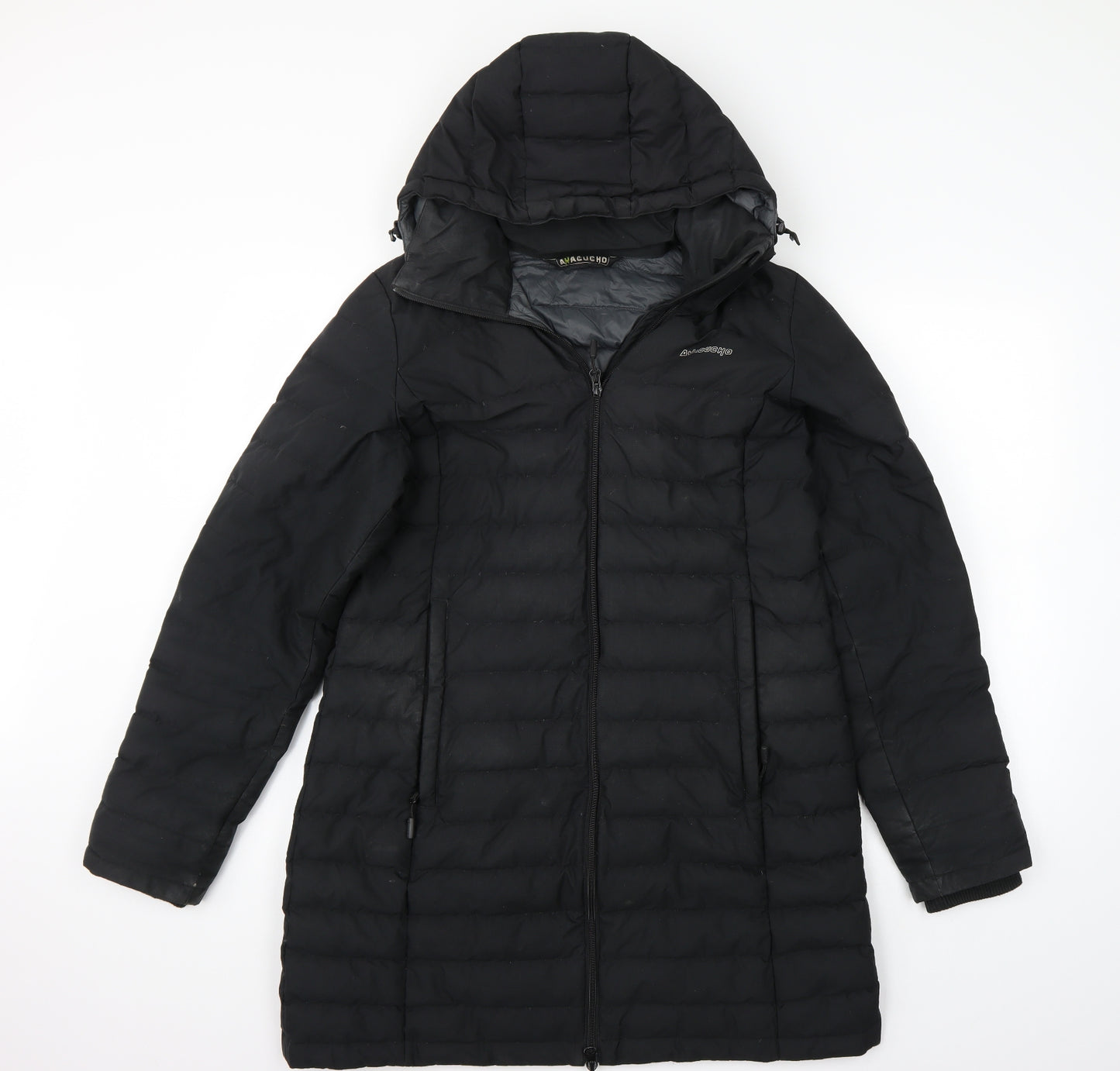 Ayacucho Womens Black   Jacket Coat Size M