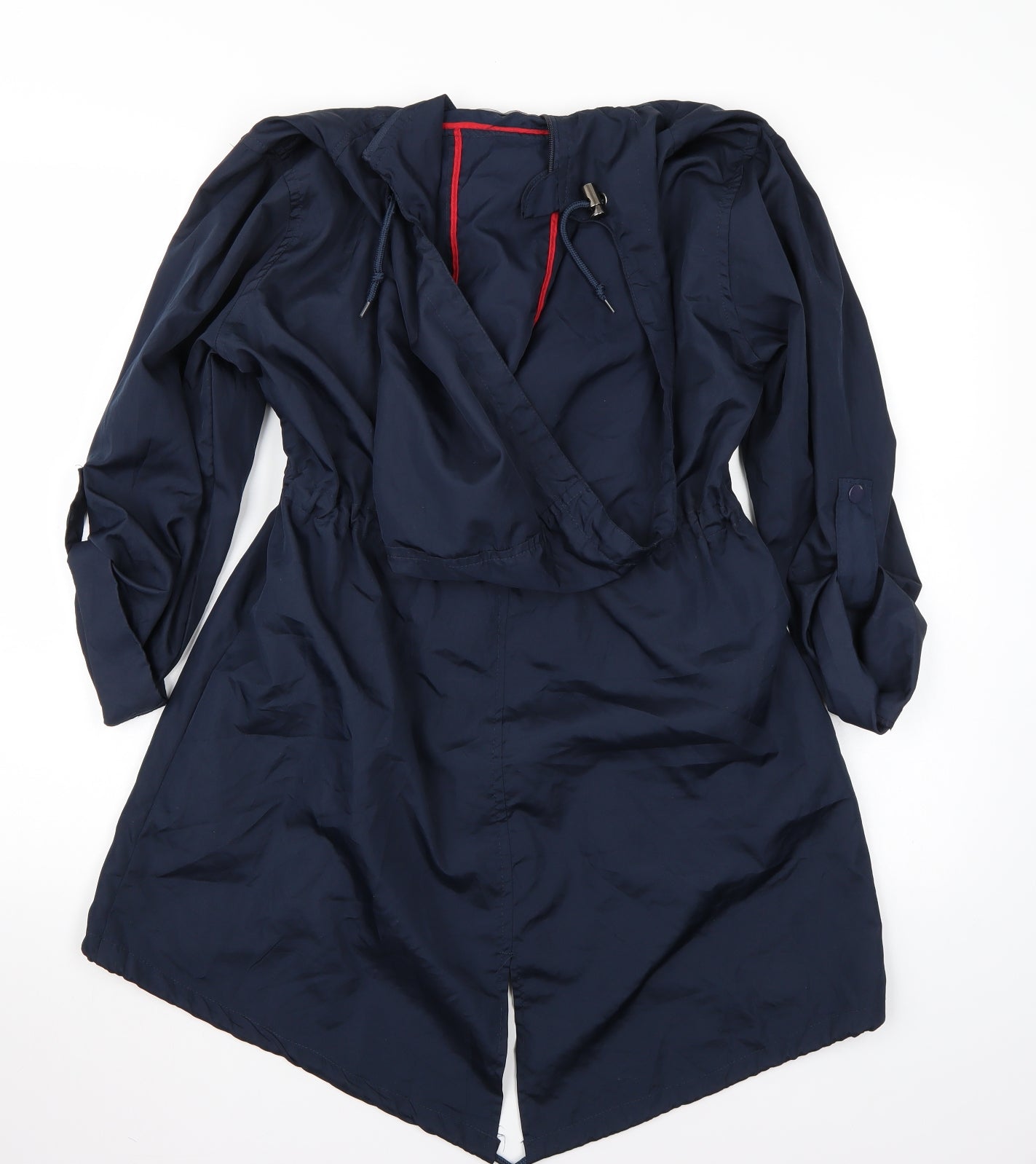 Denim & Co. Womens Blue   Jacket Coat Size S