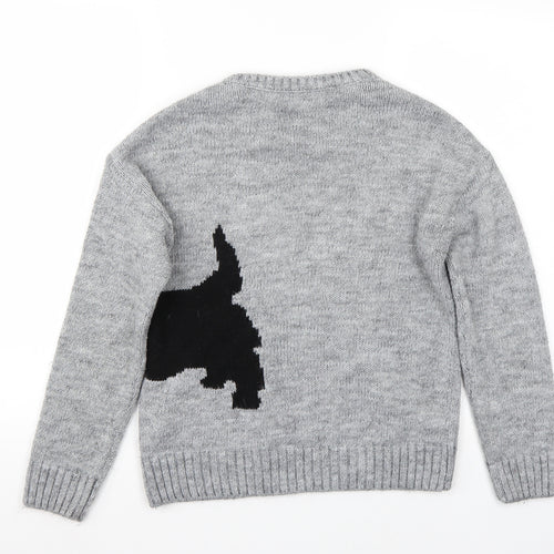 TU Womens Grey   Pullover Jumper Size 8