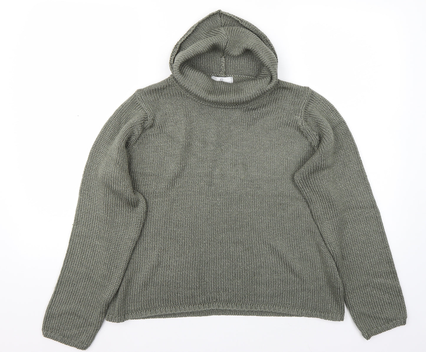 Essentials Womens Green   Pullover Jumper Size 18