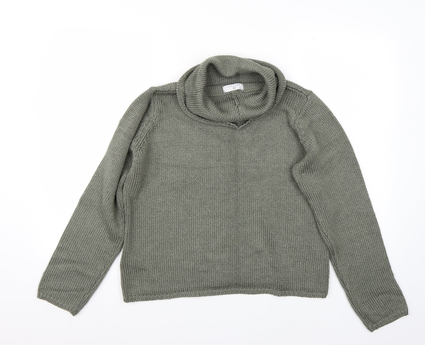 Essentials Womens Green   Pullover Jumper Size 18