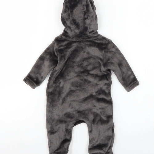 Matalan Baby Grey   Babygrow One-Piece Size Newborn