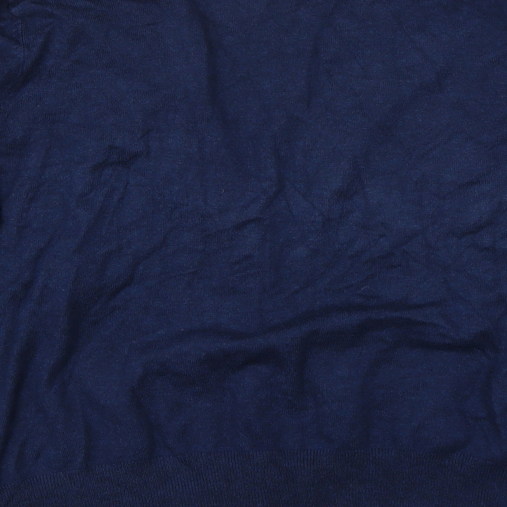 Marks and Spencer Womens Blue   Cardigan Jumper Size 18