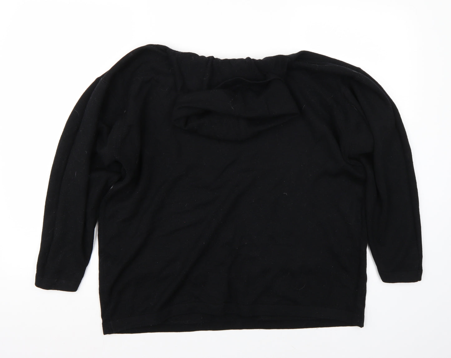 Marks and Spencer Womens Black   Pullover Jumper Size 14