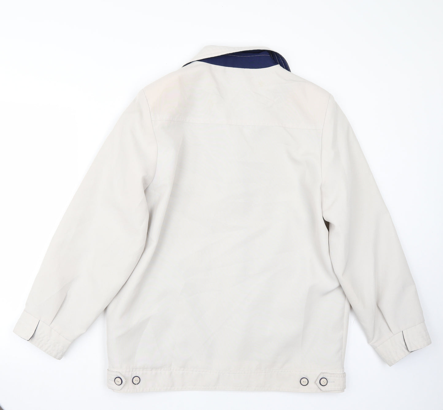 Preworn Womens White   Jacket Coat Size 14