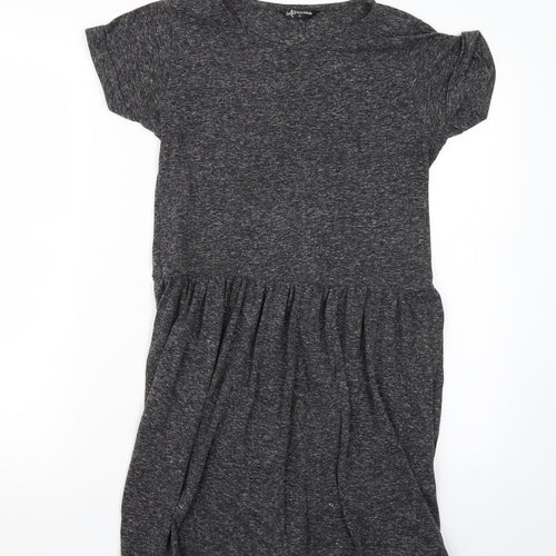 Internationale Womens Grey   A-Line  Size 8