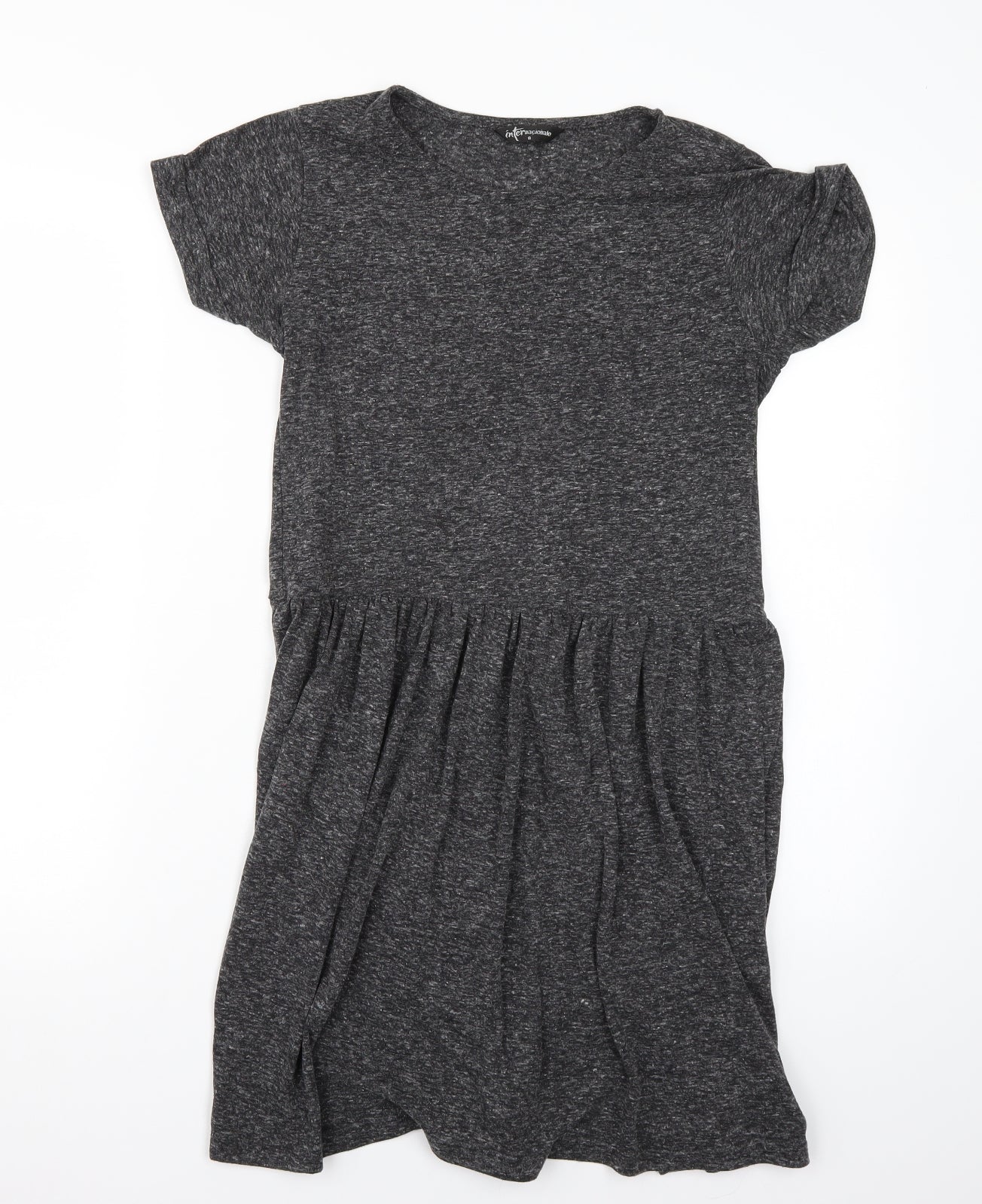 Internationale Womens Grey   A-Line  Size 8
