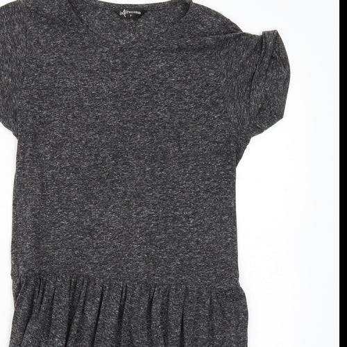Internationale Womens Grey   A-Line  Size 8