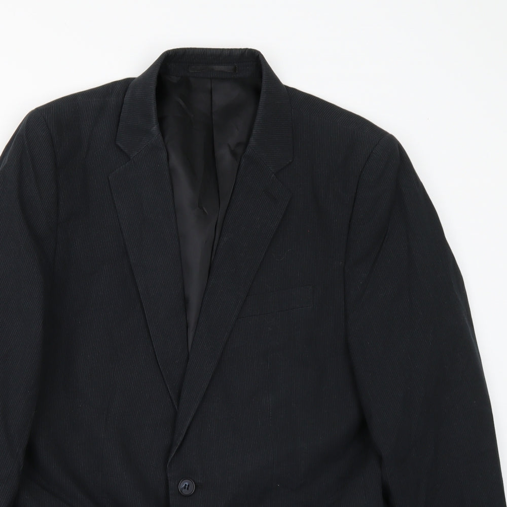 Jasper Conran Mens Black   Jacket Suit Jacket Size M