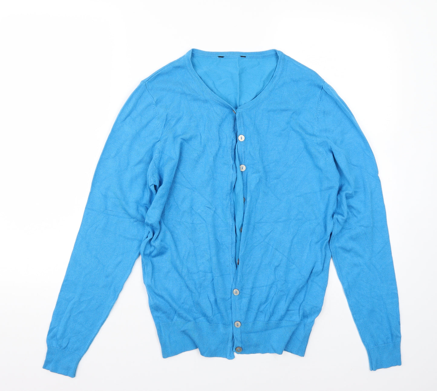 pep & co Womens Blue   Cardigan Jumper Size 16