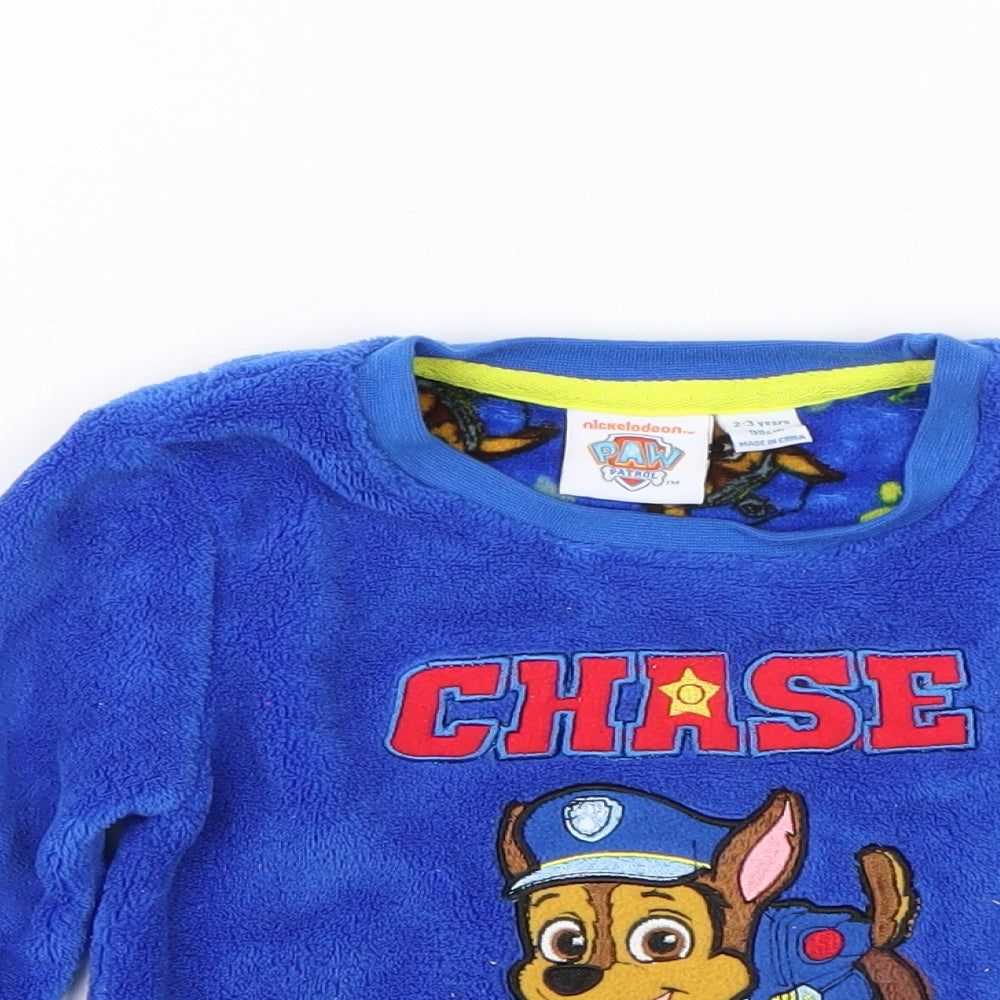 Paw Petrol Boys Blue   Pullover Jumper Size 2-3 Years