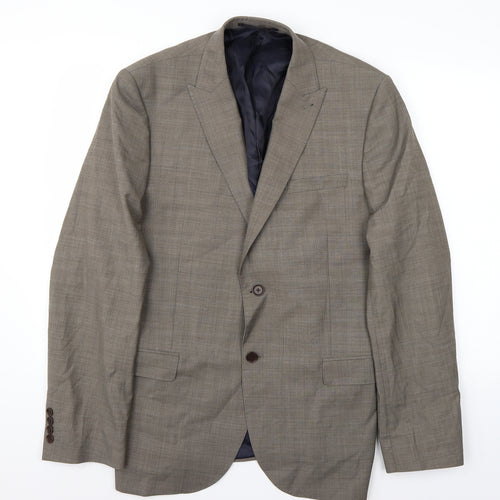 Marks and Spencer Mens Beige   Jacket Suit Jacket Size 44