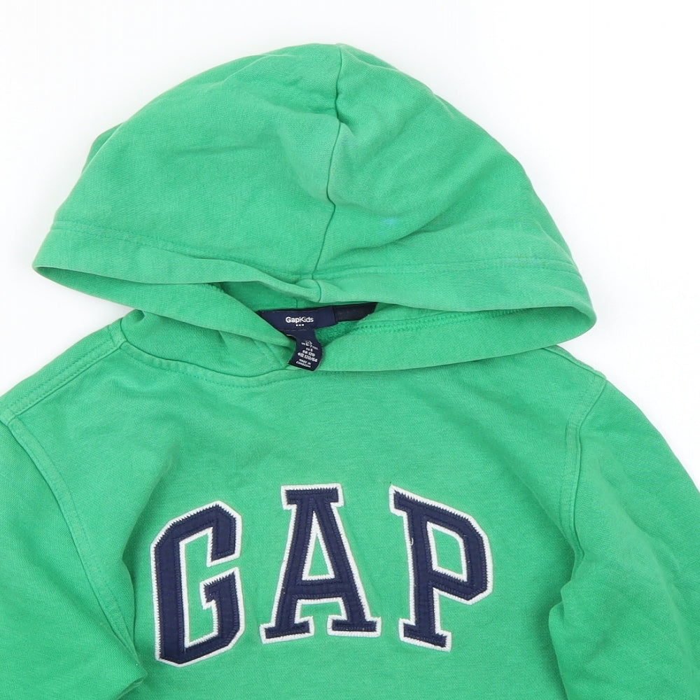 Gap Boys Green   Pullover Hoodie Size 6-7 Years