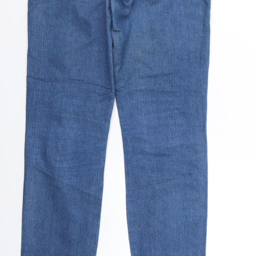& denim Womens Blue   Straight Jeans Size 8 L32 in