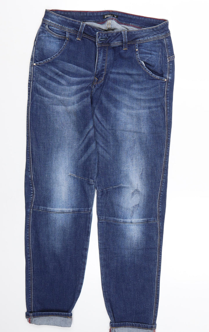 Diverse Womens Blue Straight Jeans Size 8 L28 in
