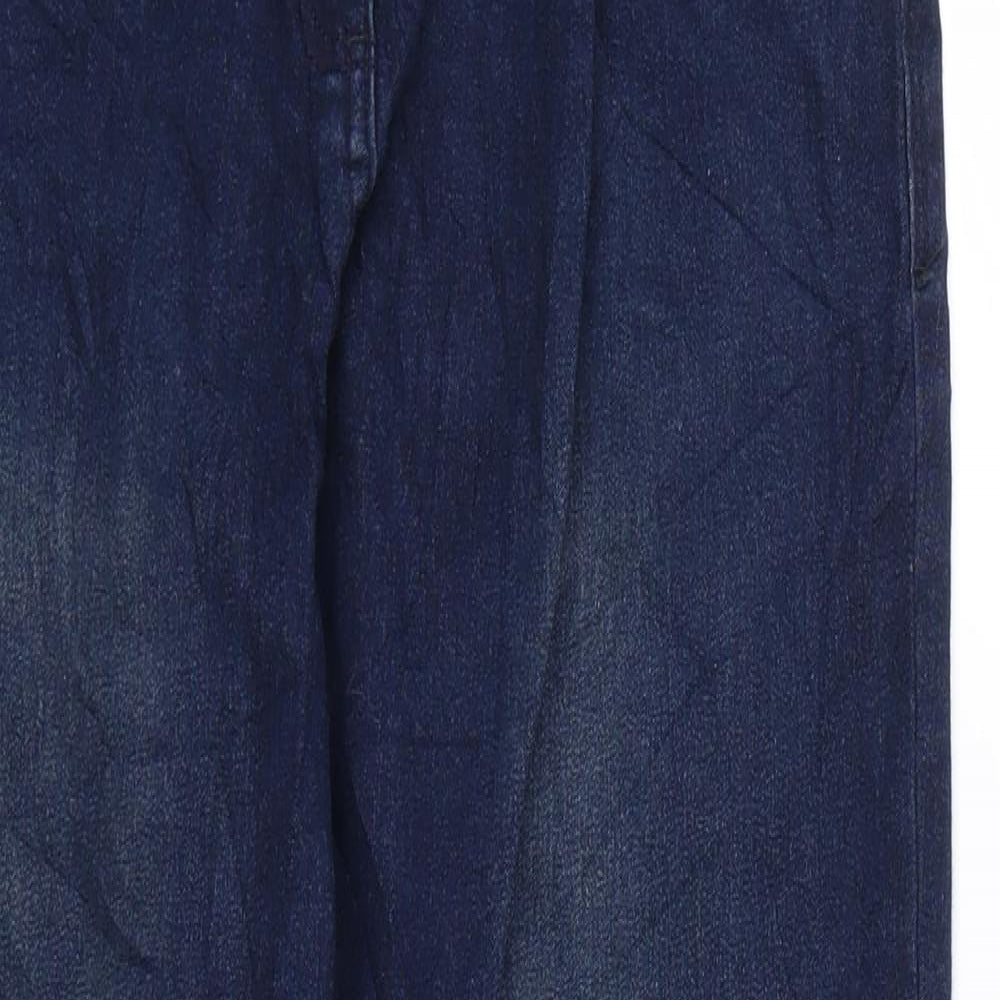 beloved Womens Blue   Cropped Jeans Size 42 L27 in