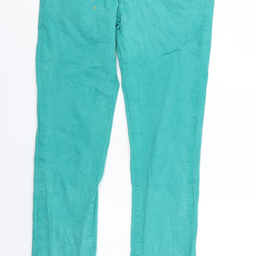 By Sasha Womens Green   Straight Jeans Size M L30 in