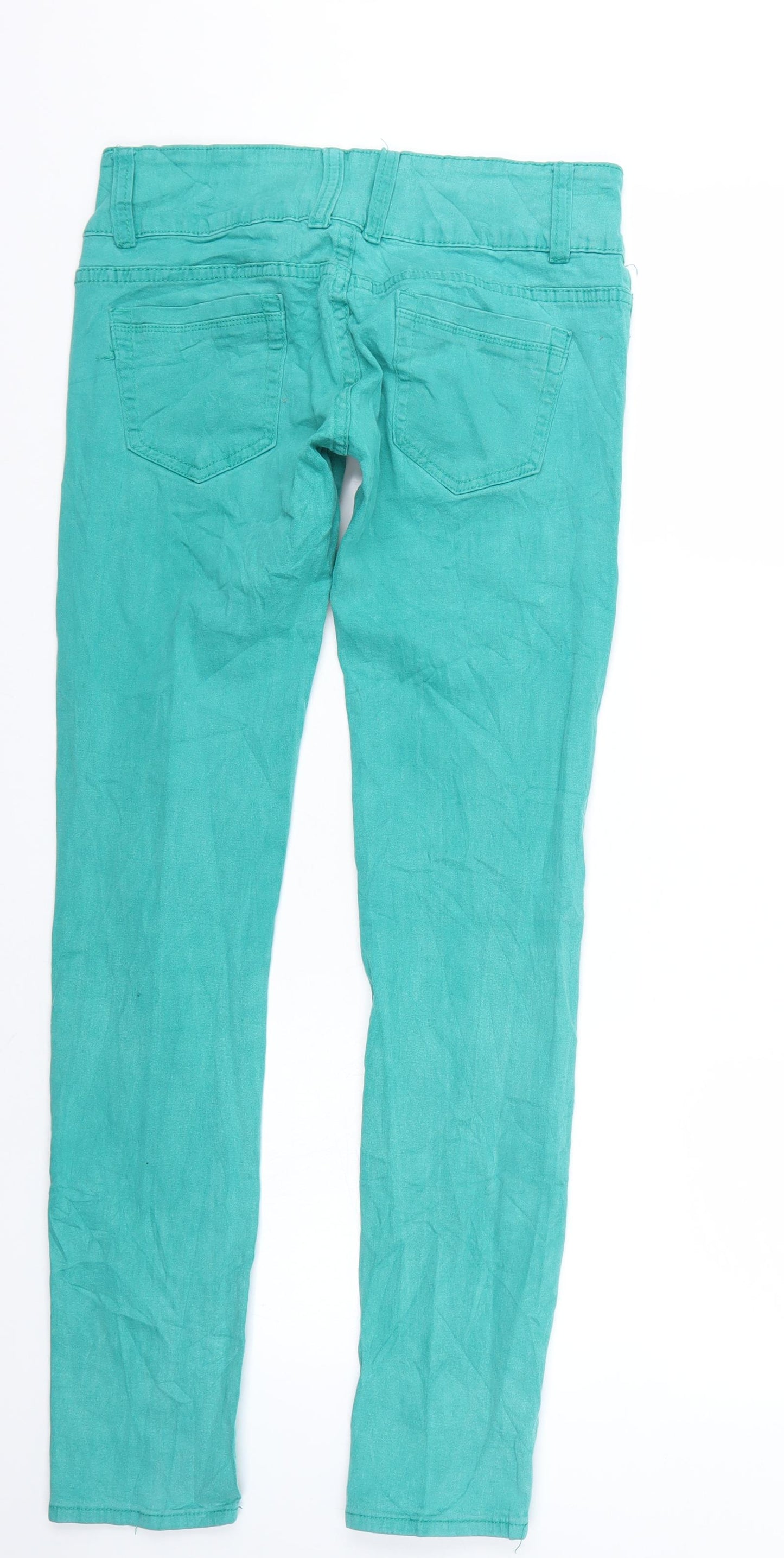 By Sasha Womens Green   Straight Jeans Size M L30 in