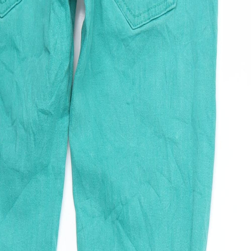 By Sasha Womens Green   Straight Jeans Size M L30 in
