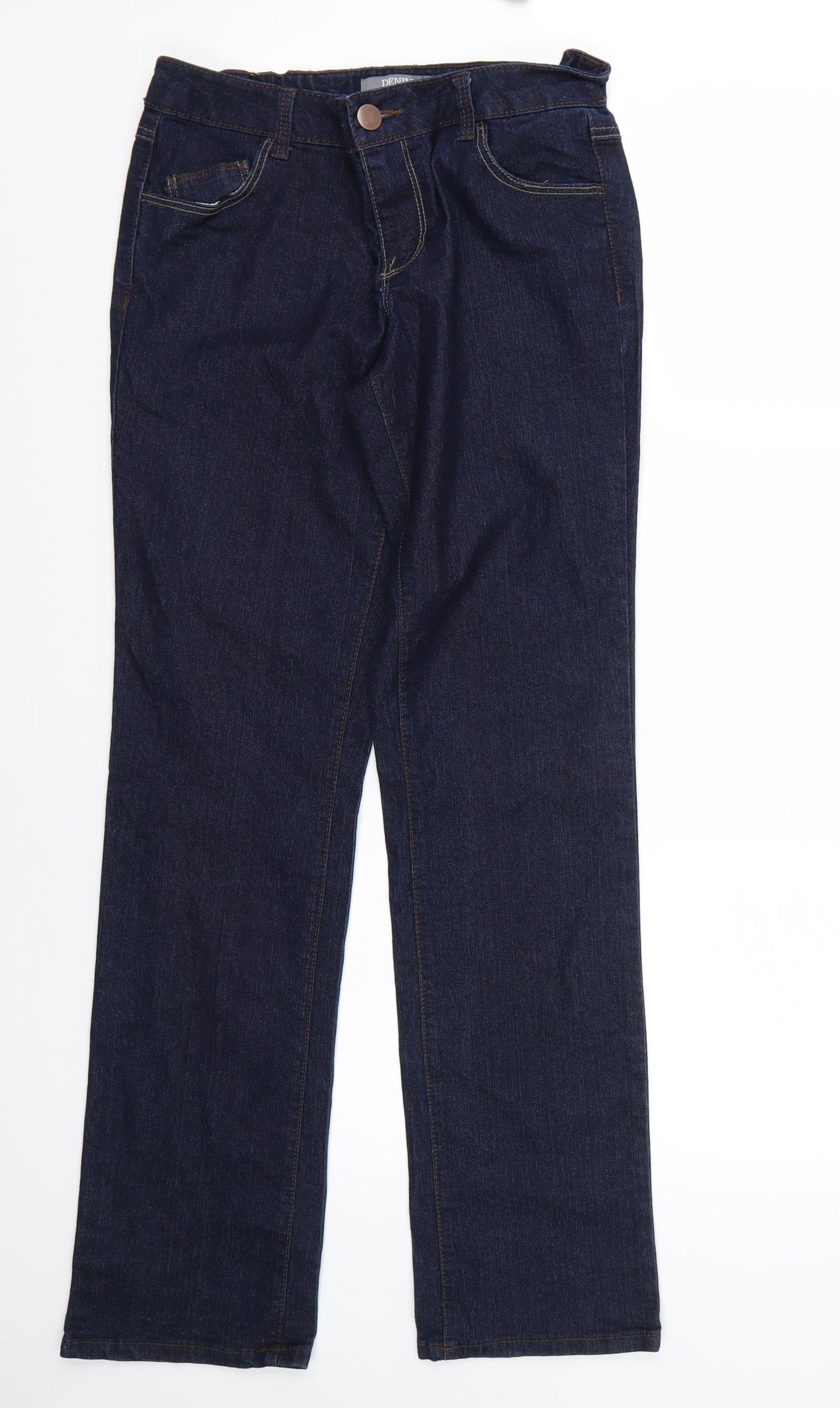 Denim Womens Blue   Straight Jeans Size 10 L30 in