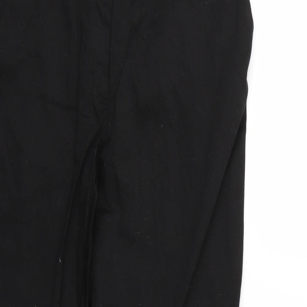 Warehouse Womens Black   Trousers  Size 12 L28 in