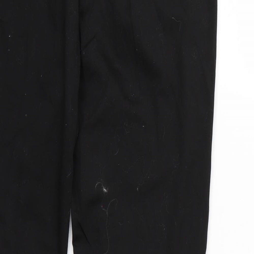 Warehouse Womens Black   Trousers  Size 12 L28 in