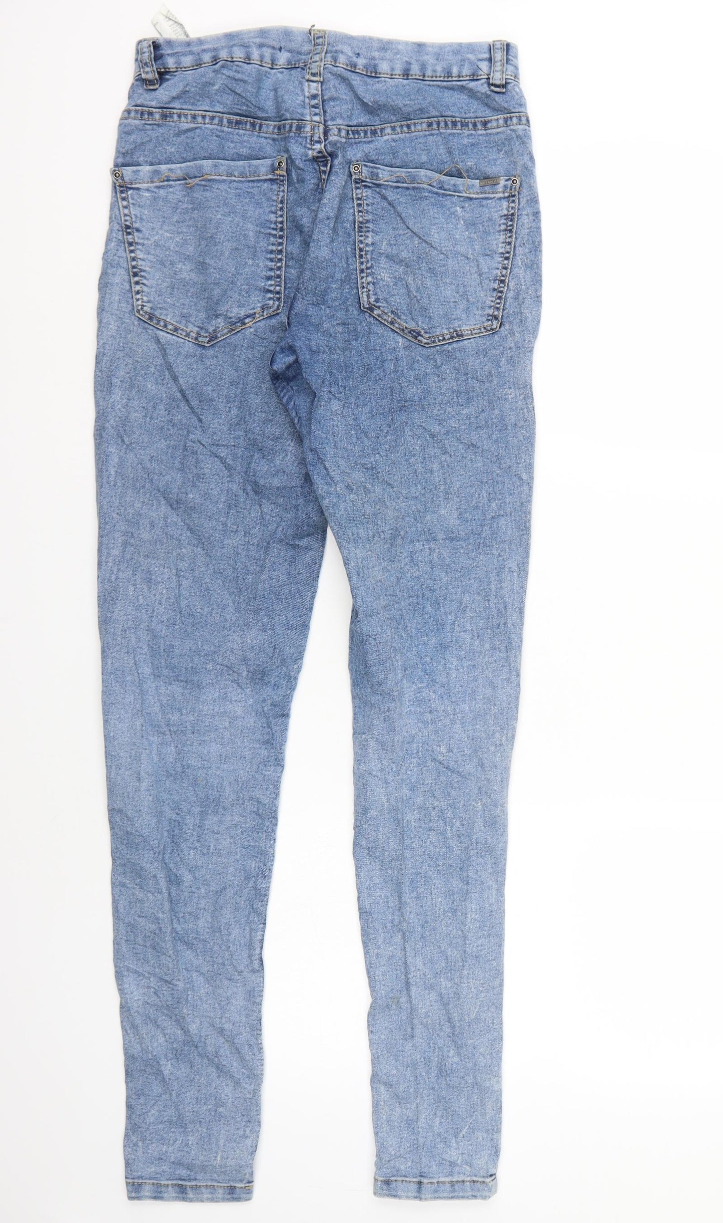 Pull & Bear Womens Blue   Skinny Jeans Size 10 L30 in