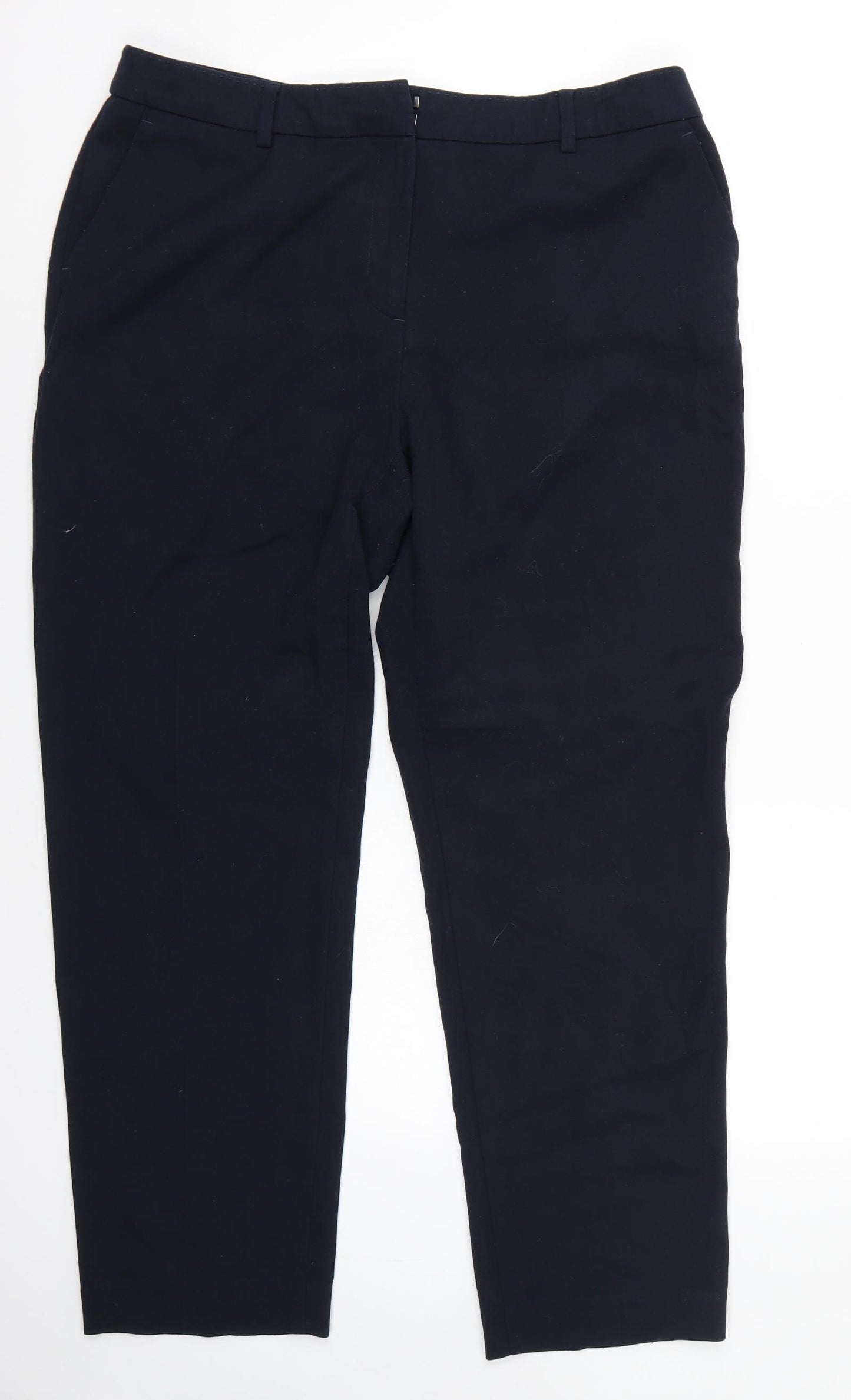 Marks and Spencer Womens Blue   Trousers  Size 16 L28 in