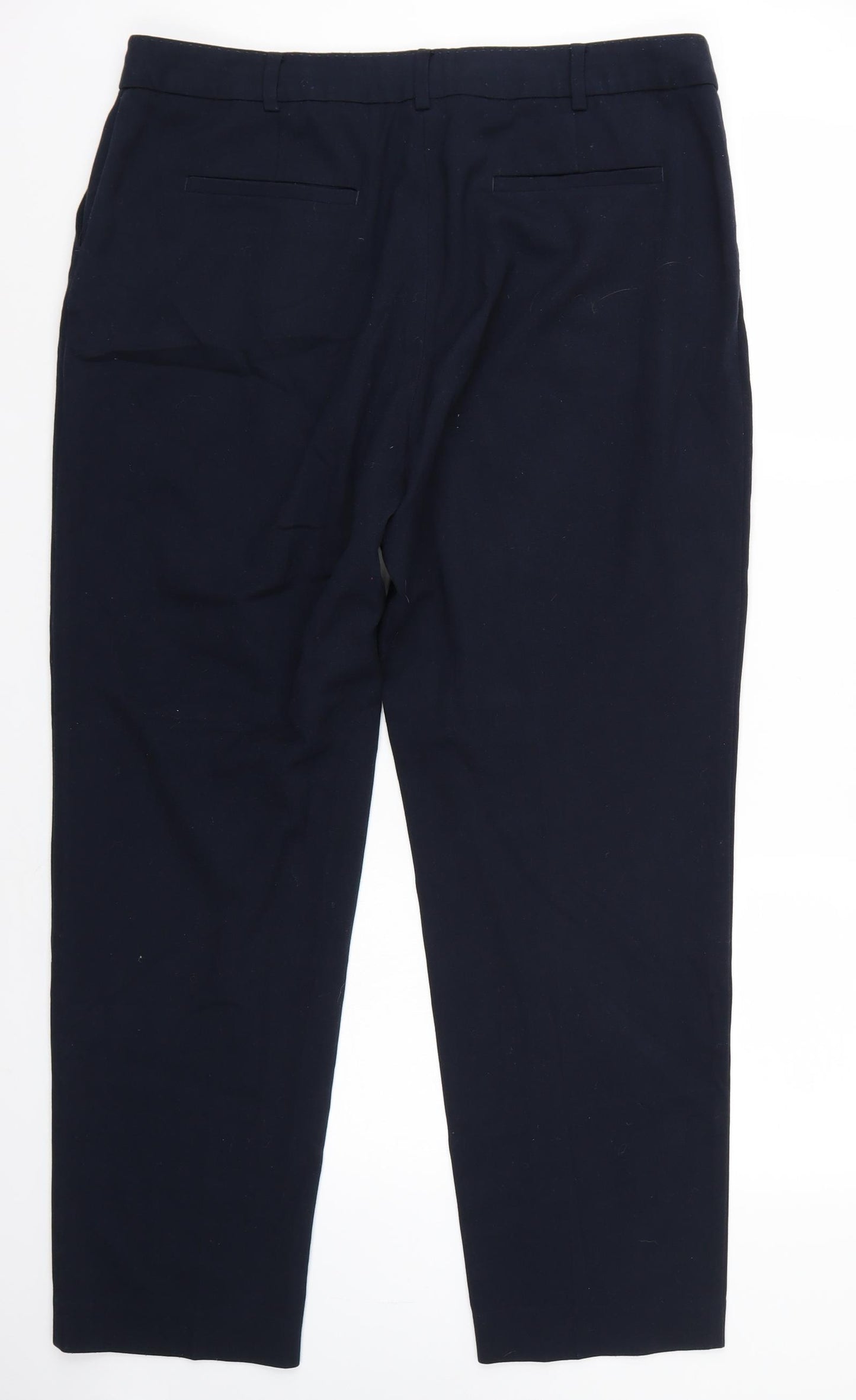 Marks and Spencer Womens Blue   Trousers  Size 16 L28 in