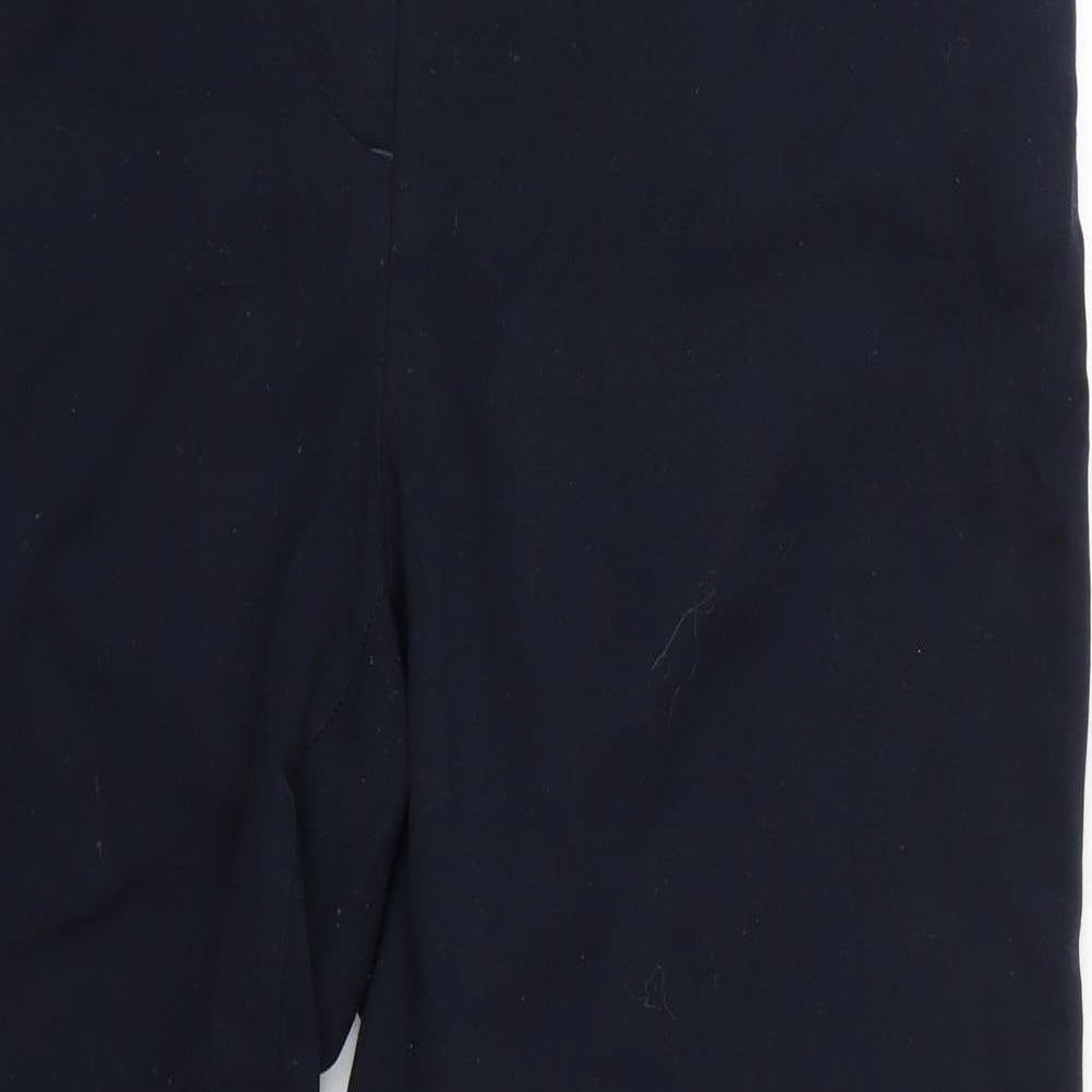 Marks and Spencer Womens Blue   Trousers  Size 16 L28 in