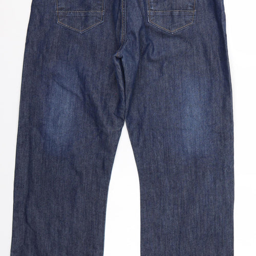 247 Womens Blue   Straight Jeans Size 16 L32 in