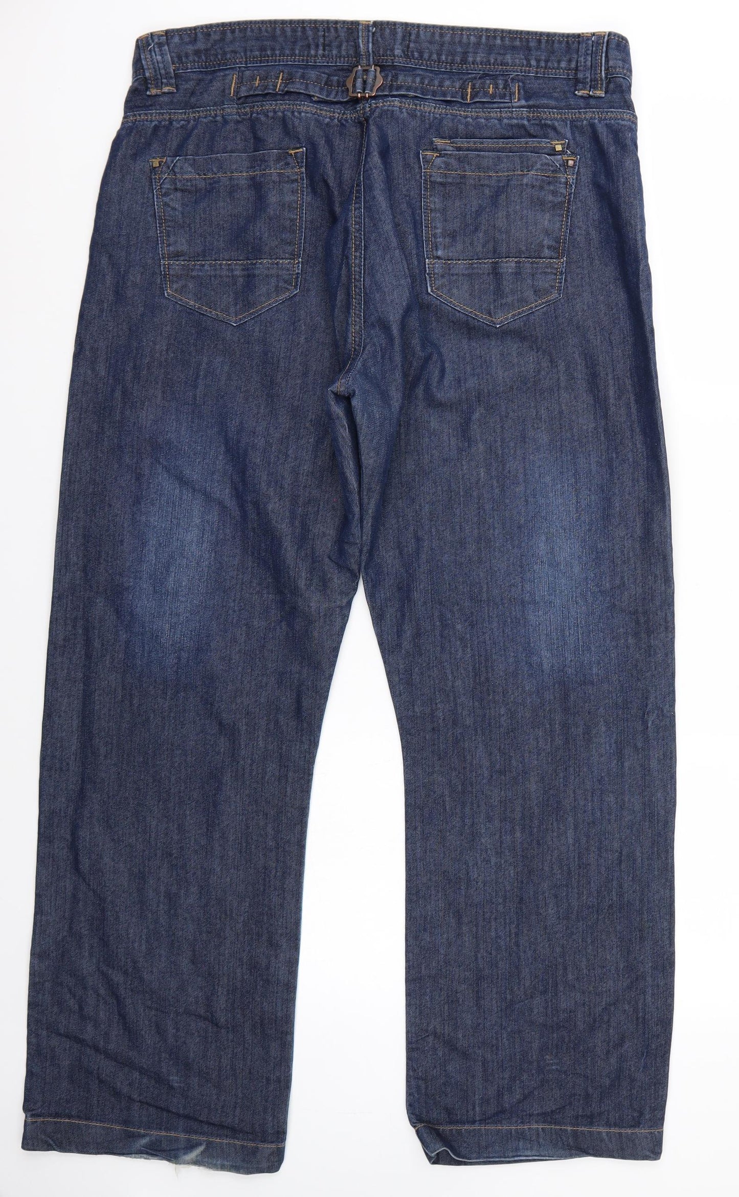 247 Womens Blue   Straight Jeans Size 16 L32 in