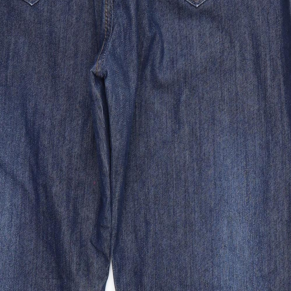 247 Womens Blue   Straight Jeans Size 16 L32 in